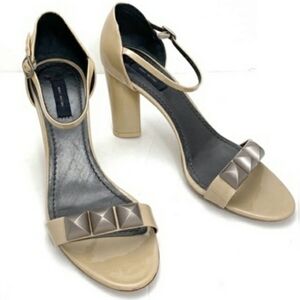 Marc Jacobs Studded Patent Leather Sandals